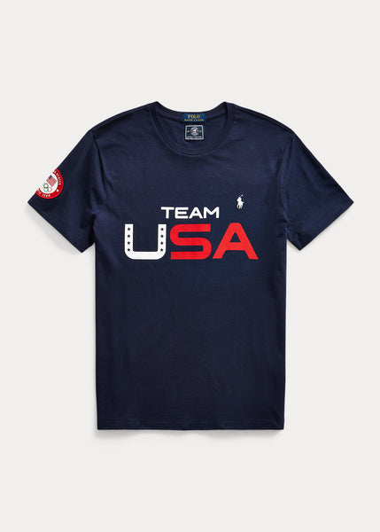 Polo Ralph Lauren ECOFAST Pure Team USA Graphic T-Shirt, Navy