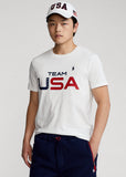 Polo Ralph Lauren Team USA Jersey Graphic T-Shirt, White