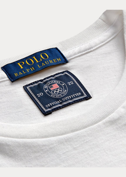 Polo Ralph Lauren logo t-shirt in desert rose