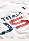 Polo Ralph Lauren Team USA Jersey Graphic T-Shirt, White