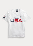 Polo Ralph Lauren Team USA Jersey Graphic T-Shirt, White