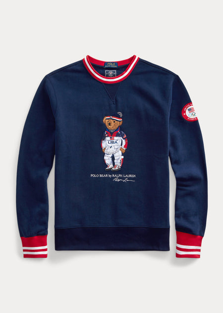 Polo Ralph Lauren Polo Bear Fleece Hoodie, Loft Hthr Truck Bear