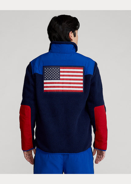 Polo Ralph Lauren Team USA Hybrid Jacket, Navy