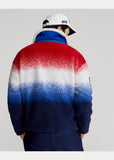 Polo Ralph Lauren Team USA Tie-Dye Pile Fleece Jacket, Multi