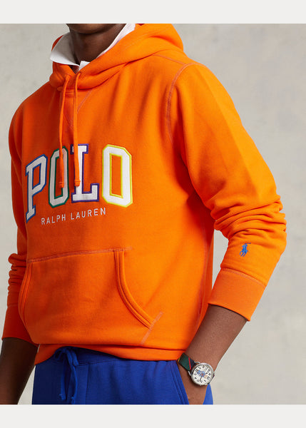 Polo Ralph Lauren RL Fleece Logo Hoodie, Sailing Orange
