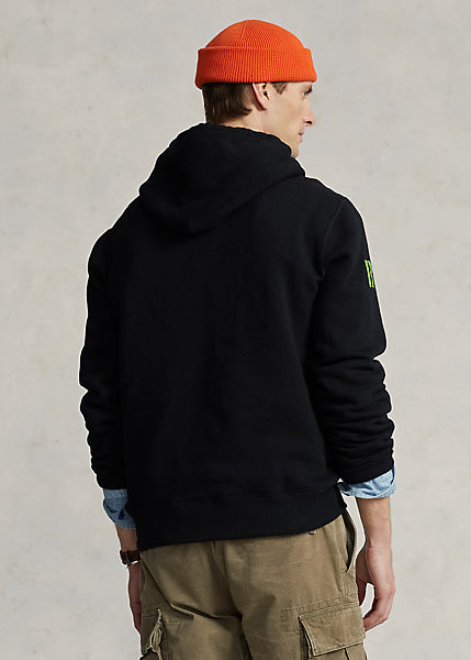 Polo Ralph Lauren Fleece Graphic Hoodie, Black