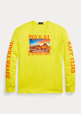 Polo Ralph Lauren Classic Fit Jersey Graphic T-Shirt, Laser Yellow