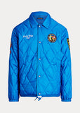 Polo Ralph Lauren Quilted Coach Jacket, Blue