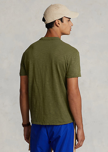 Polo Ralph Lauren Classic Fit Jersey Graphic T-Shirt, Dark Sage