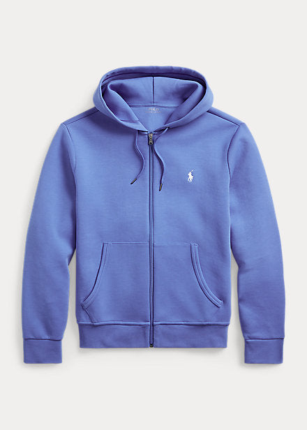 Polo Ralph Lauren Double-Knit Full-Zip Hoodie, Maidstone Blue – OZNICO