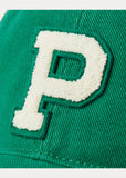 Polo Ralph Lauren Chenille-Patch Twill Ball Cap, Green