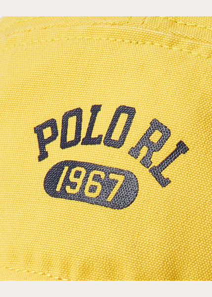 Polo Ralph Lauren Logo Canvas Five-Panel Cap, Yellow