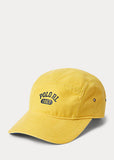 Polo Ralph Lauren Logo Canvas Five-Panel Cap, Yellow