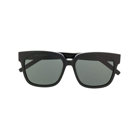 GUCCI Oversized Metal Sunglasses, Green/ Red
