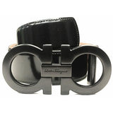 Salvatore Ferragamo Black / Red Gancini Double Adjustable Belt, Brand Size  115 CM 67A032 708067 8056744828693 - Jomashop