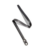 SALVATORE FERRAGAMO Reversible Adjustable Gancini Belt, Black/ Asphalt-OZNICO