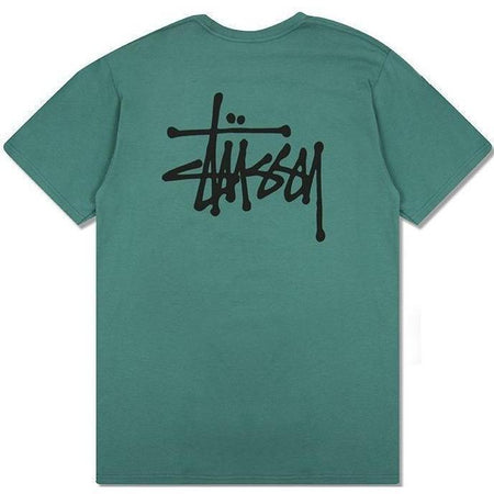 STUSSY Basic Crewneck Sweatshirt, Black