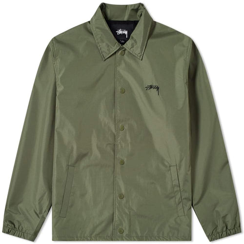 STUSSY Cruize Coach Jacket, Olive-OZNICO