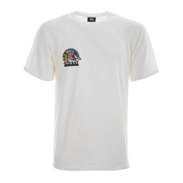 STUSSY Dead Surf Pig Tee, Natural-OZNICO