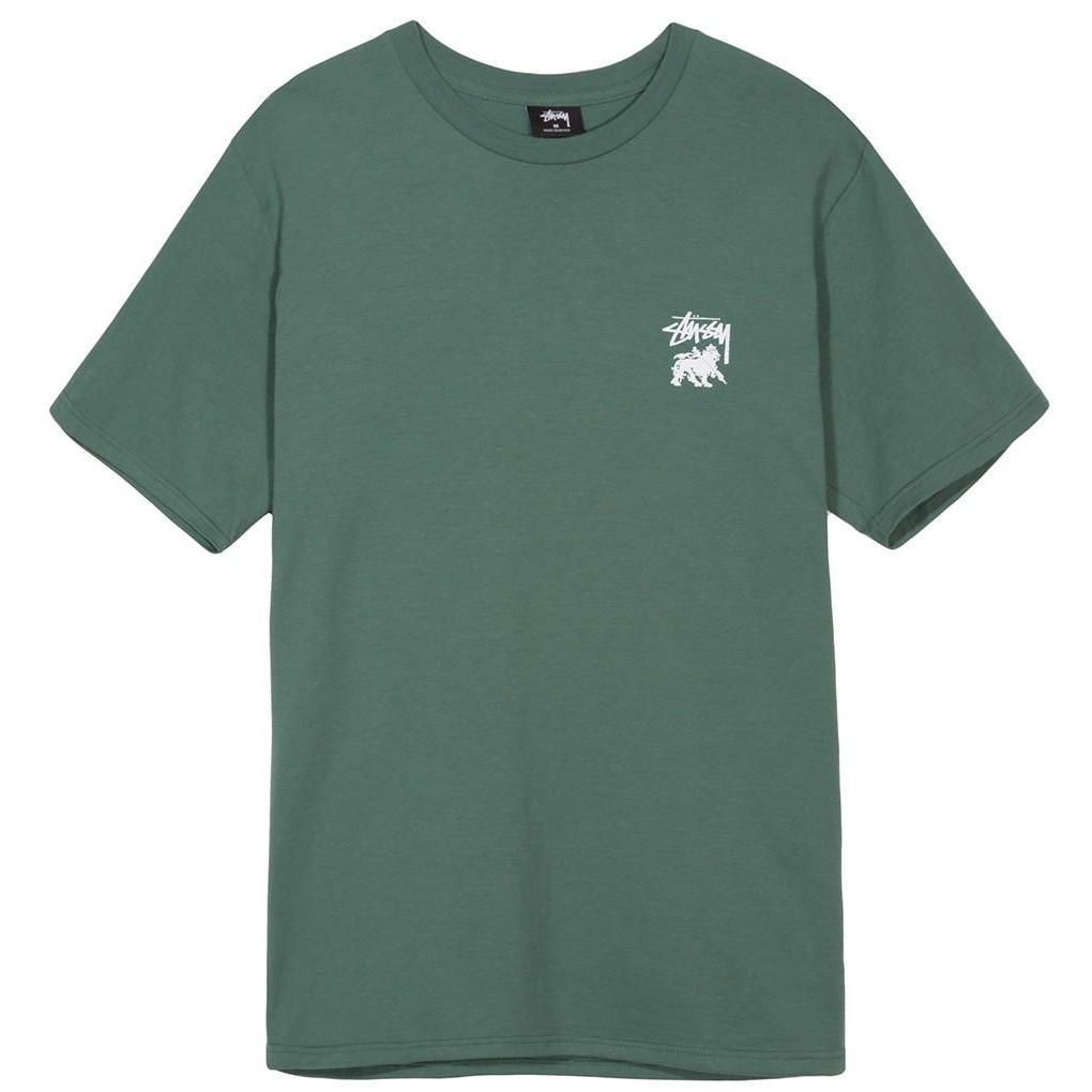 STUSSY Lion Shield Tee Sage OZNICO