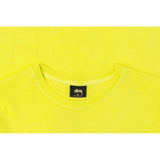 STUSSY Stock Pigment Dyed T-Shirt, Lime-OZNICO