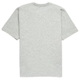 STUSSY Stock S/SL Crew T-Shirt, Grey-OZNICO