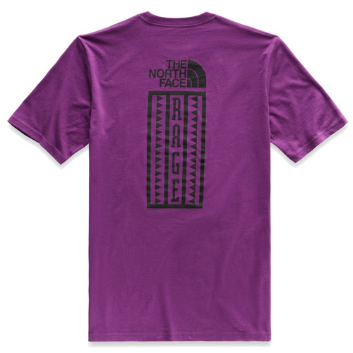 THE NORTH FACE 92 Rage Print Half Dome Heavy Weight T-Shirt, Pholx Purple-OZNICO