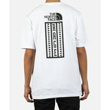 THE NORTH FACE 92 Rage Print Half Dome Heavy Weight T-Shirt, White-OZNICO