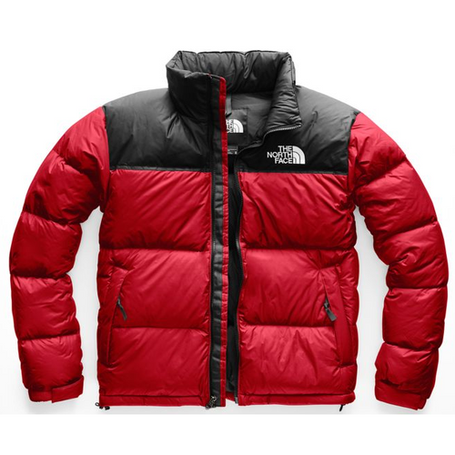 THE NORTH FACE Men's 1996 Retro Nuptse Jacket, Red-OZNICO