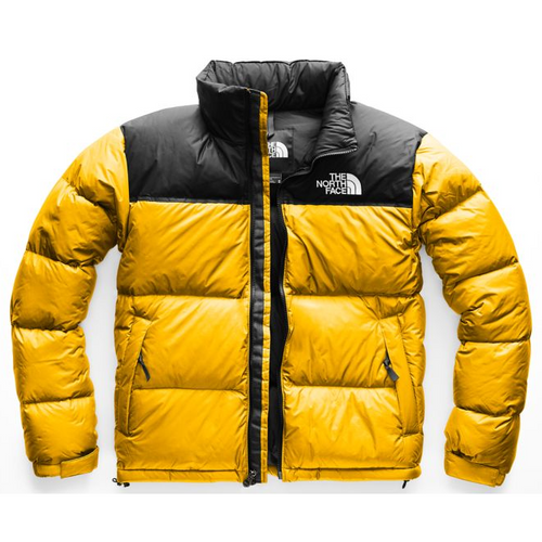 THE NORTH FACE Men's 1996 Retro Nuptse Jacket, Yellow-OZNICO