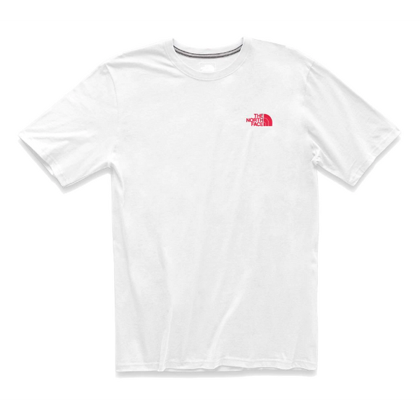 THE NORTH FACE S/S Red Box Heavy Weight T-Shirt, TNF White/ TNF Red-OZNICO
