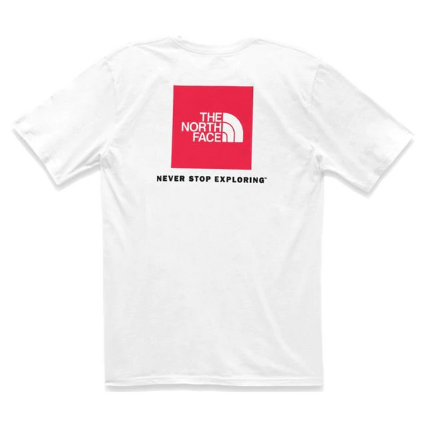 THE NORTH FACE S/S Red Box Heavy Weight T-Shirt, TNF White/ TNF Red-OZNICO
