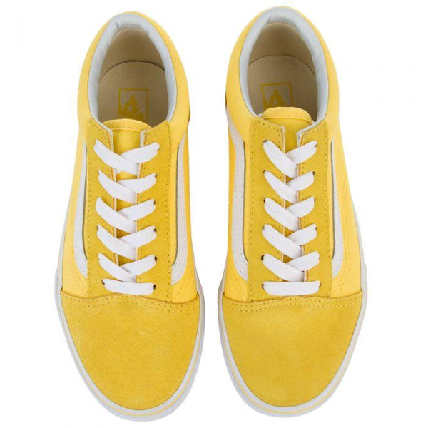 VANS Kids Old Skool Aspen Gold/ True White-OZNICO