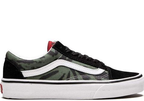>Ⓜ️OLD SKOOL TIE DYE MULTI BLACK GREEN YELLOW RED CANVAS LOW CUT BRAND NEW VANS Shop Vans Skate Old Skool Shoes (tie-dye black multi) online  main image 2