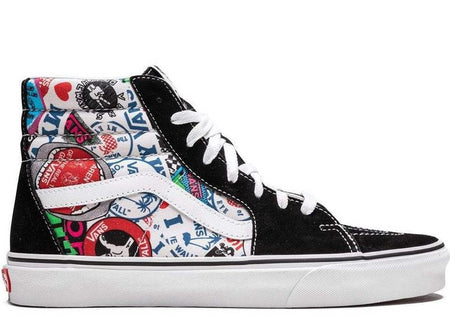 VANS SK8-HI I Heart Vans Print, White