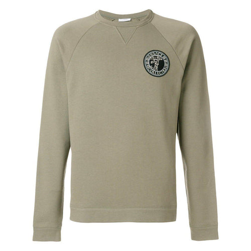 VERSACE COLLECTION Chest Logo Activewear Sweatshirt, Bronze-OZNICO