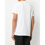 VERSACE COLLECTION Half Medusa Print T-Shirt, White-OZNICO