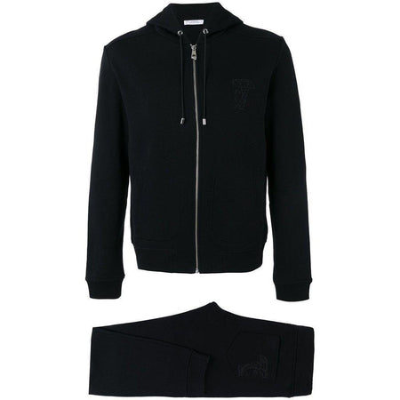 VERSACE COLLECTION Knitted Pullover Sweater, Black