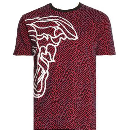 VERSACE COLLECTION Medusa Print T-Shirt, White