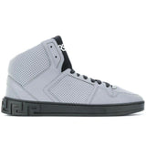 VERSACE Embossed High-top Sneakers-OZNICO