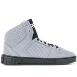 VERSACE Embossed High-top Sneakers-OZNICO