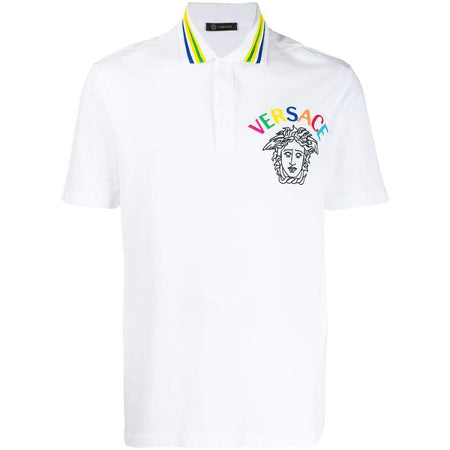 VERSACE MEDUSA LOGO T-SHIRT, Black