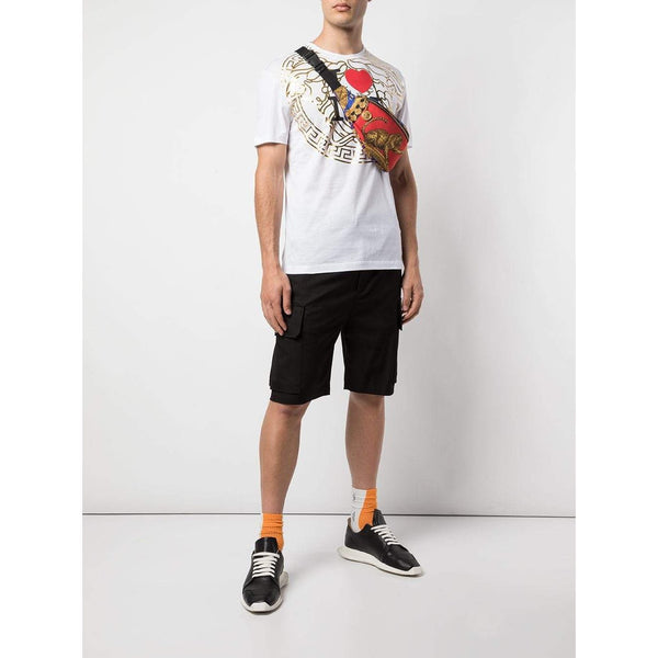 VERSACE I Love NY T-Shirt, Optical White-OZNICO