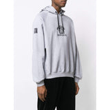 VERSACE Medusa Embroidered Hoodie, Light Grey/ Black-OZNICO