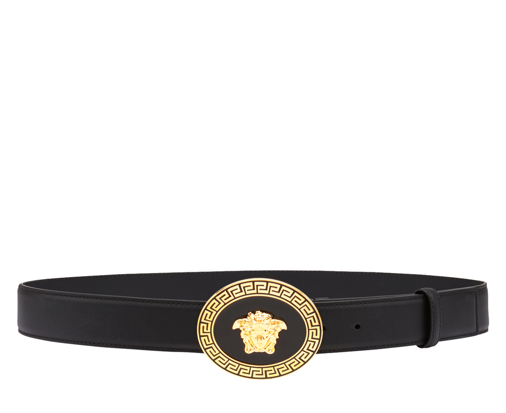 Versace Belt with round buckle, Men's Accessories