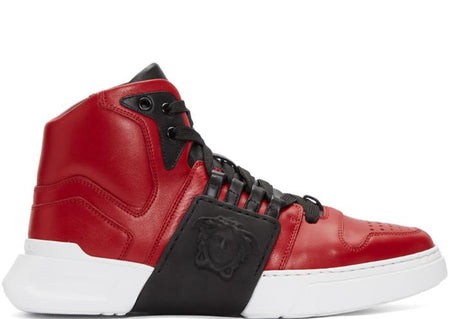 VERSACE Sports Shoe Calf Leather, Black