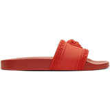 VERSACE Palazzo Medusa Pool Slides, Cardinal Red-OZNICO