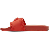 VERSACE Palazzo Medusa Pool Slides, Cardinal Red-OZNICO