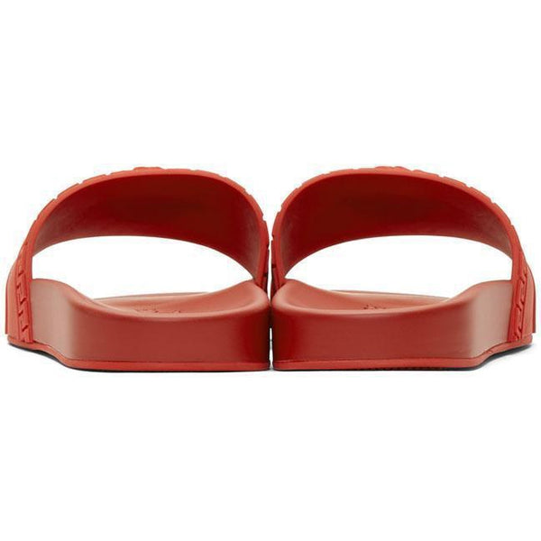 VERSACE Palazzo Medusa Pool Slides, Cardinal Red-OZNICO