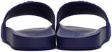 VERSACE Palazzo Medusa Pool Slides, Royal Blue-OZNICO